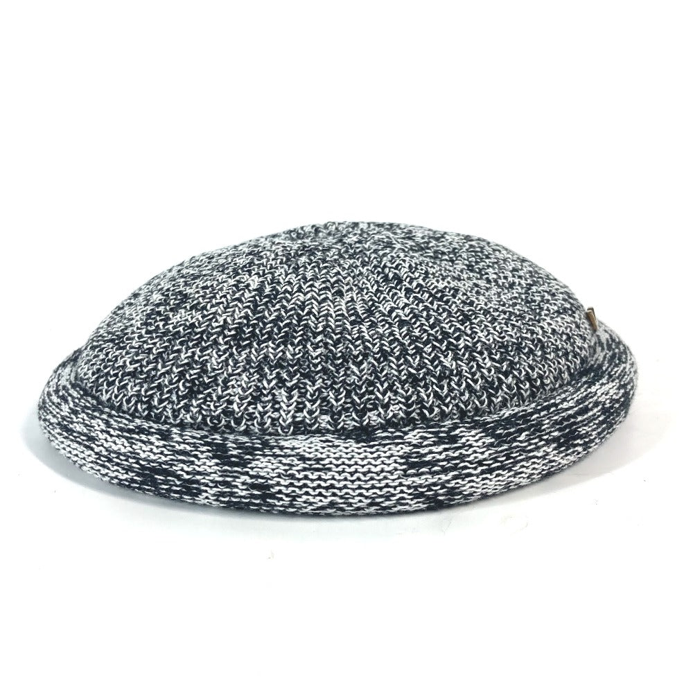 LOUIS VUITTON hat MP2447 Nylon, Cotton gray BIBI HAT Women Used Authentic