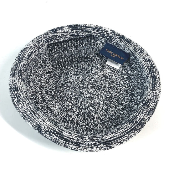 LOUIS VUITTON hat MP2447 Nylon, Cotton gray BIBI HAT Women Used Authentic