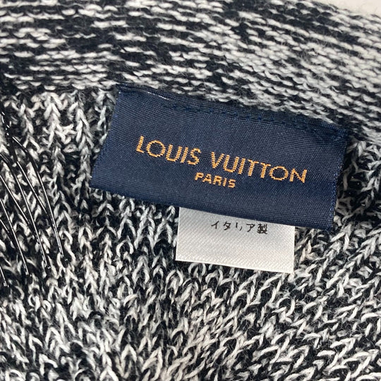 LOUIS VUITTON hat MP2447 Nylon, Cotton gray BIBI HAT Women Used Authentic