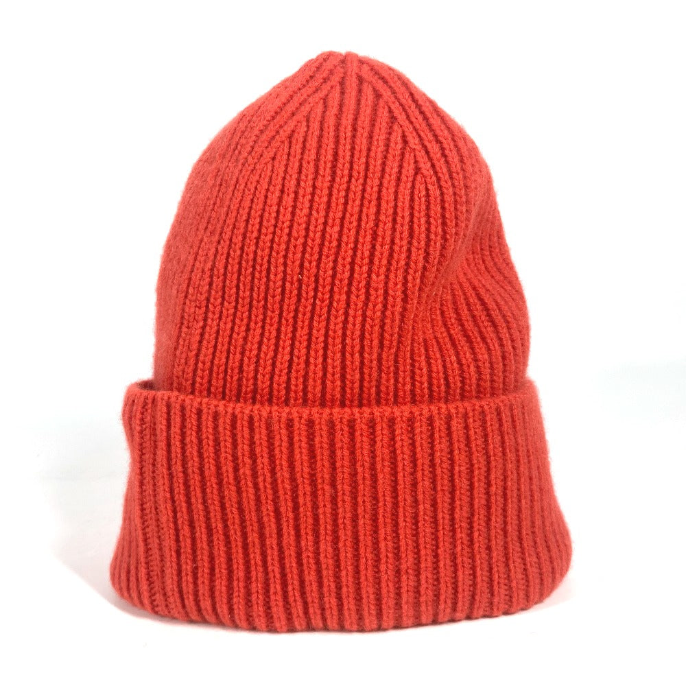 LOUIS VUITTON Knit hat M77949 cashmere Red beanie hat knit hat knit cap Beanie LV Ahead. mens Used Authentic