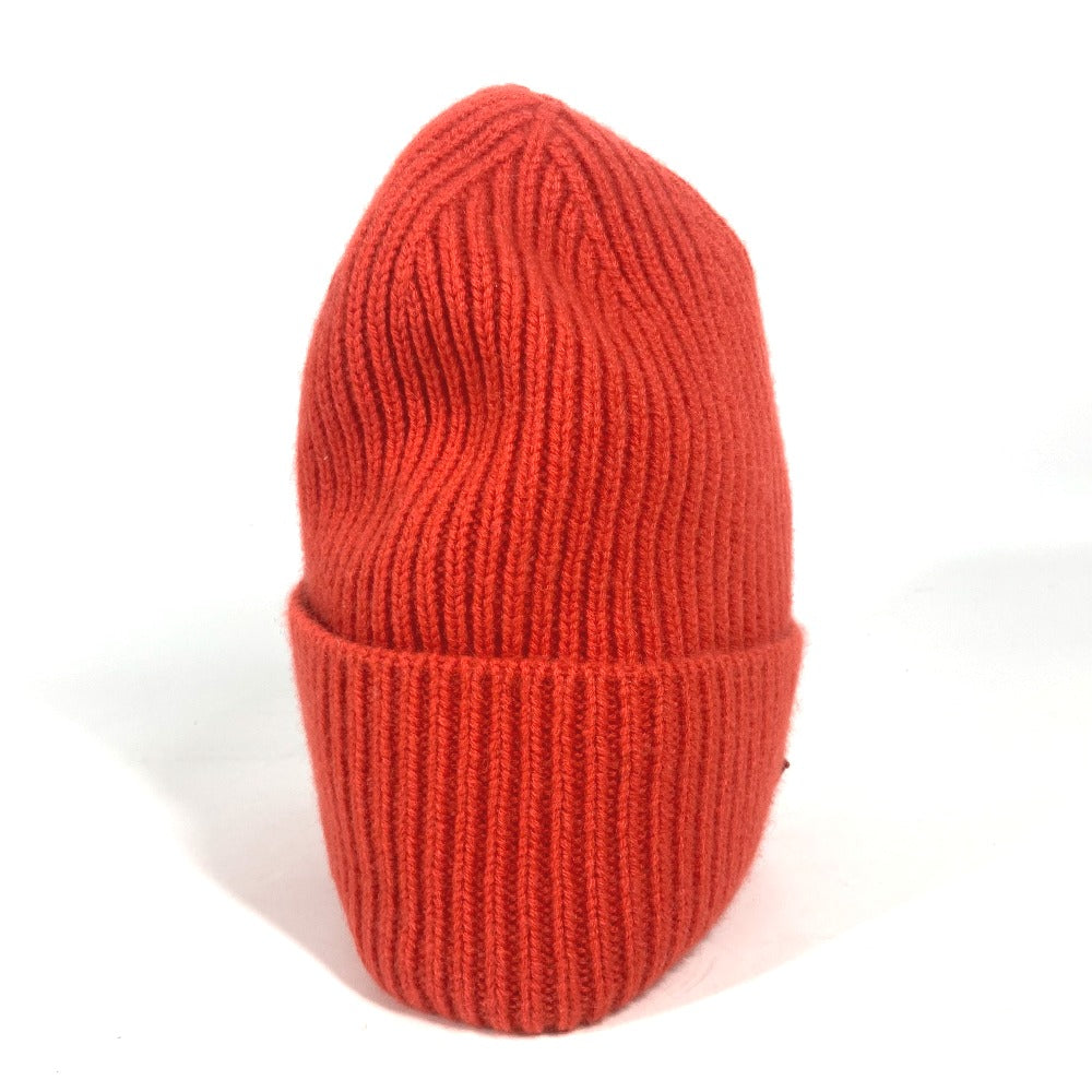 LOUIS VUITTON Knit hat M77949 cashmere Red beanie hat knit hat knit cap Beanie LV Ahead. mens Used Authentic