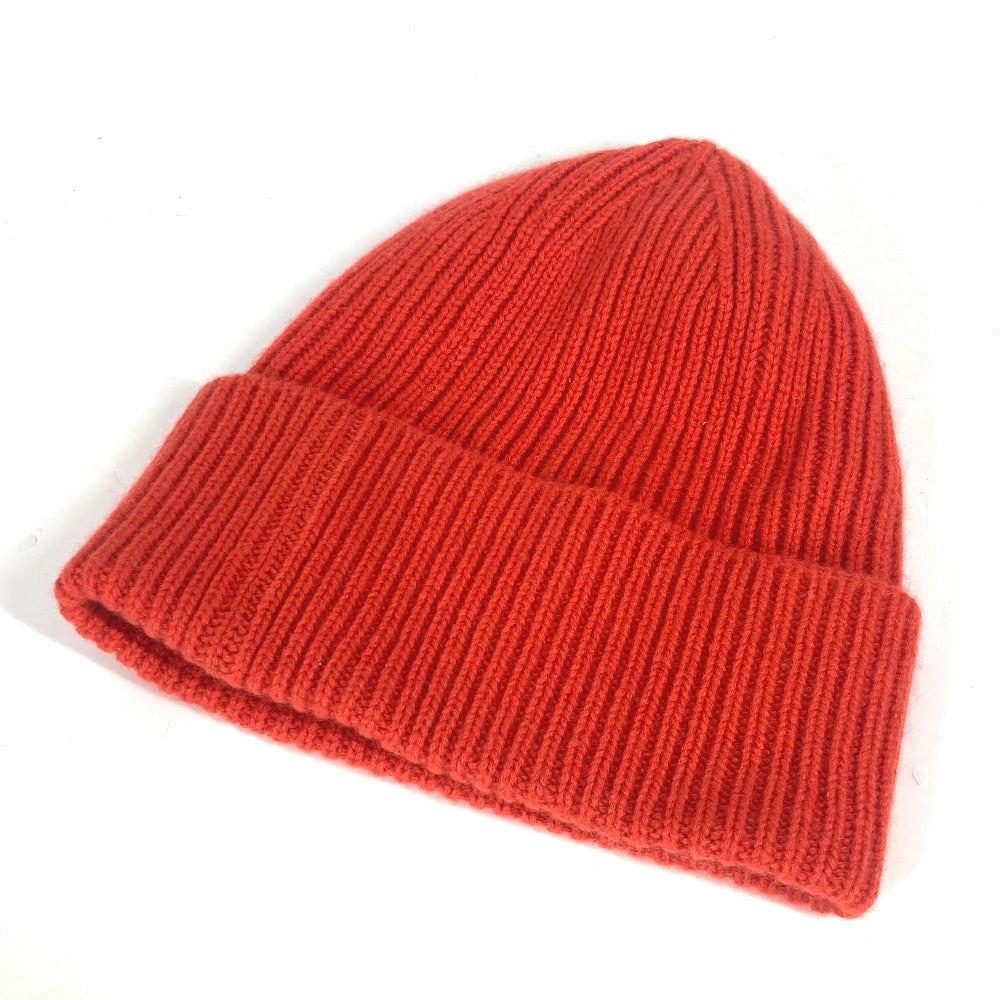 LOUIS VUITTON Knit hat M77949 cashmere Red beanie hat knit hat knit cap Beanie LV Ahead. mens Used Authentic