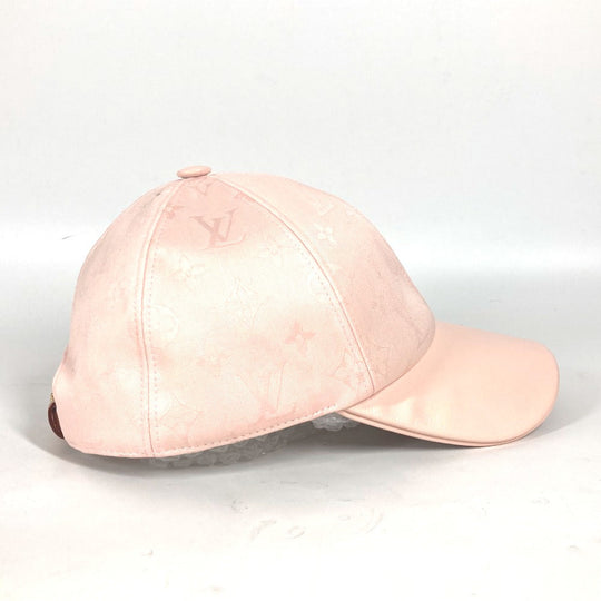 LOUIS VUITTON cap M7089L cotton pink Monogram Cap/LV First L