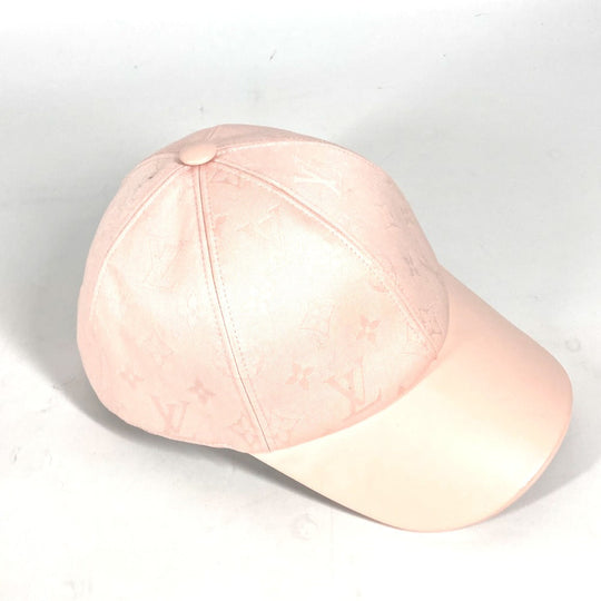 LOUIS VUITTON cap M7089L cotton pink Monogram Cap/LV First L