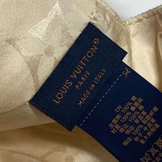 LOUIS VUITTON cap M7051M cotton beige Cap LV Iconic Women M Used Authentic