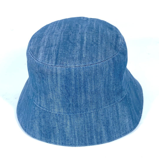 LOUIS VUITTON hat M7101M Cotton, Polyester blue Bucket Hat Monogram Constellation mens Used Authentic