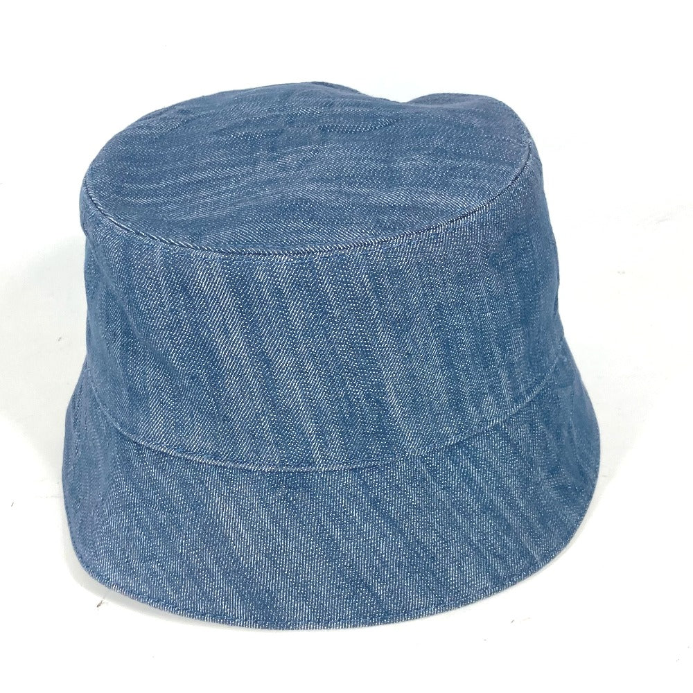 LOUIS VUITTON hat M7101M Cotton, Polyester blue Bucket Hat Monogram Constellation mens Used Authentic