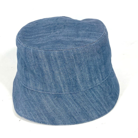 LOUIS VUITTON hat M7101M Cotton, Polyester blue Bucket Hat Monogram Constellation mens Used Authentic
