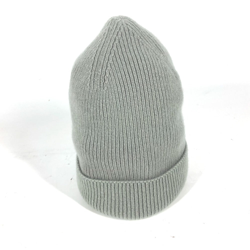 LOUIS VUITTON Knit hat cashmere Green type logo mens Used Authentic