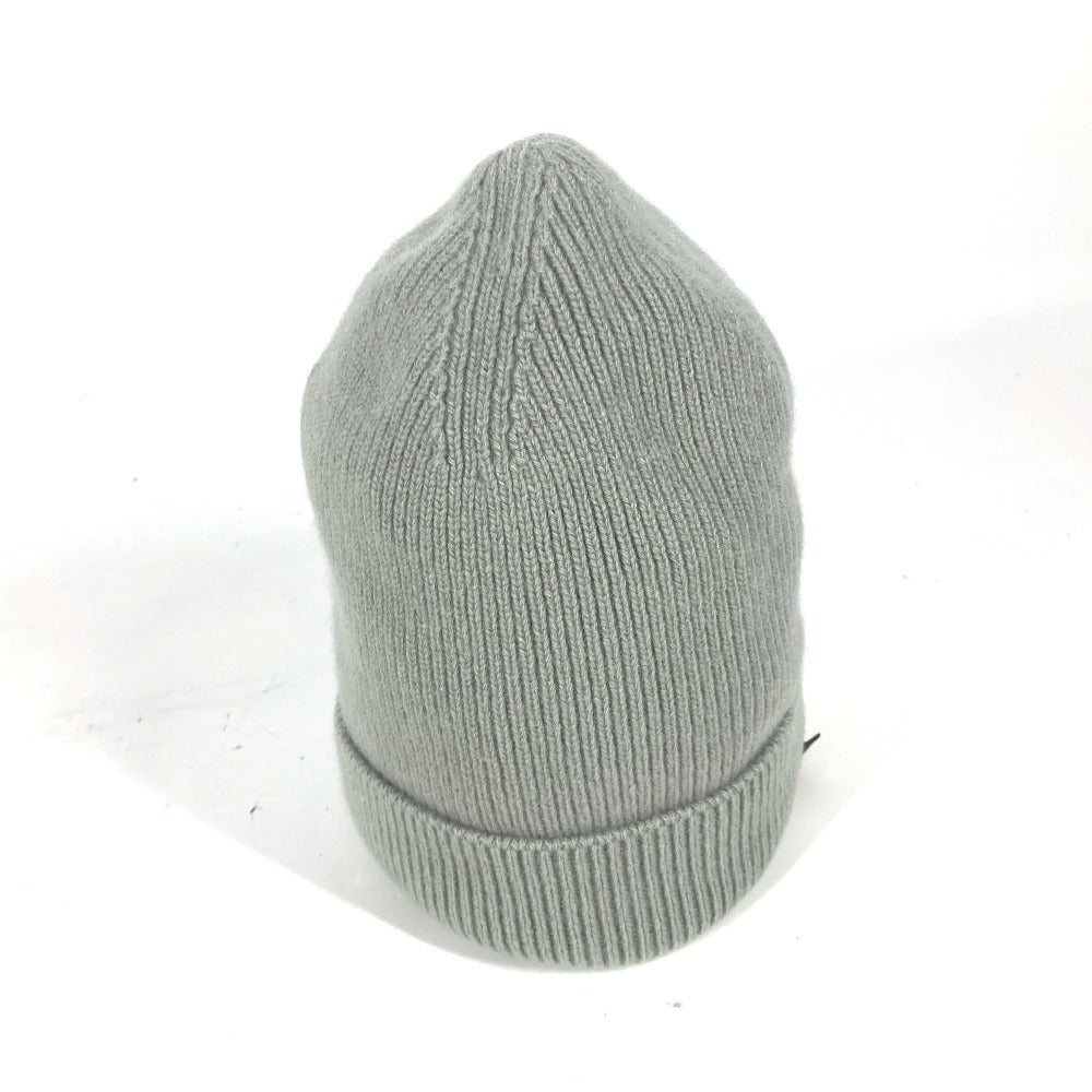 LOUIS VUITTON Knit hat cashmere Green type logo mens Used Authentic