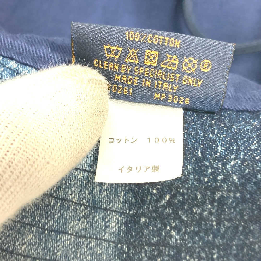 LOUIS VUITTON hat MP3026 cotton blue Damier Chapeau Skater Damier Salt mens Used Authentic