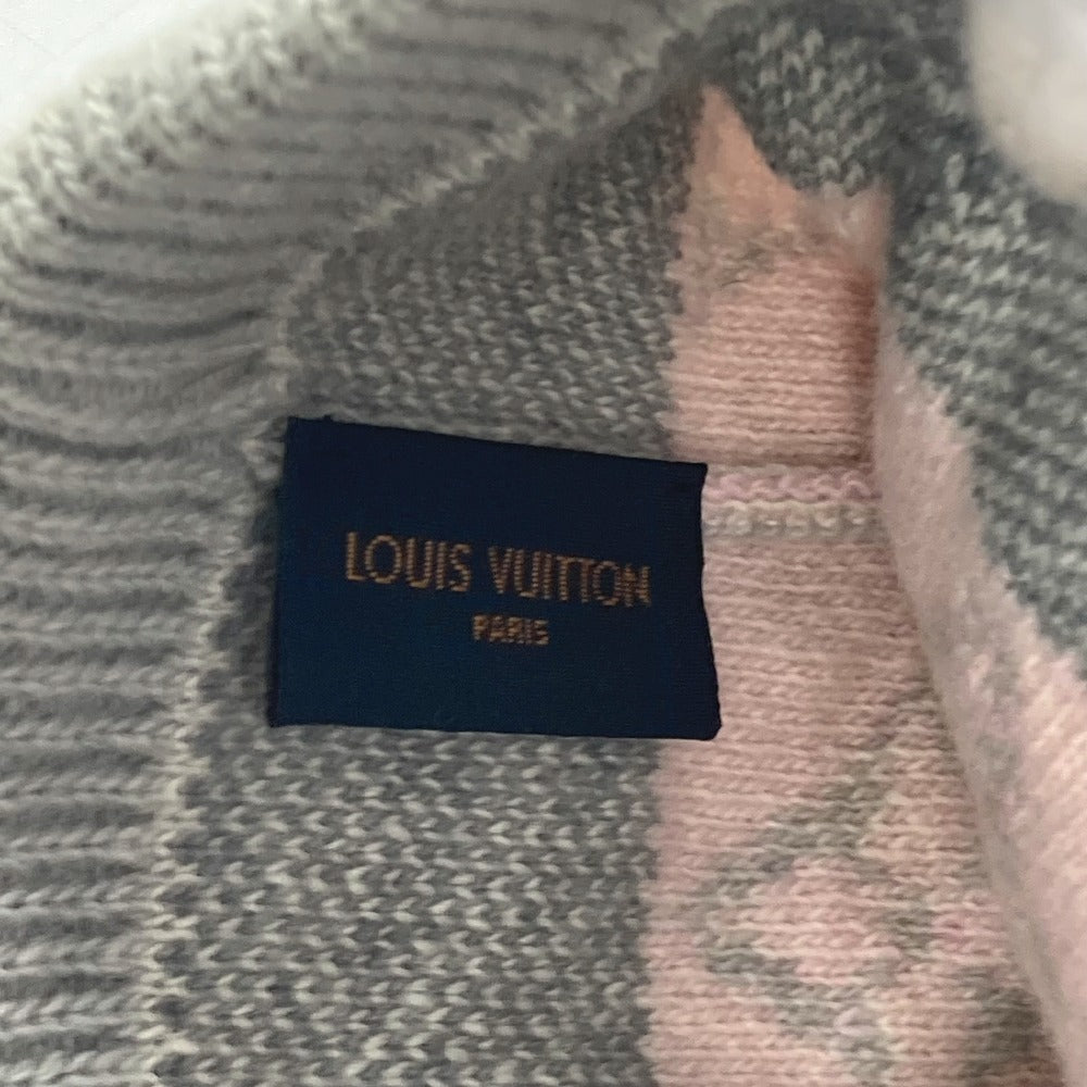 LOUIS VUITTON Knit hat M70844 Wool / cashmere beige Bonnet Pop Monogram