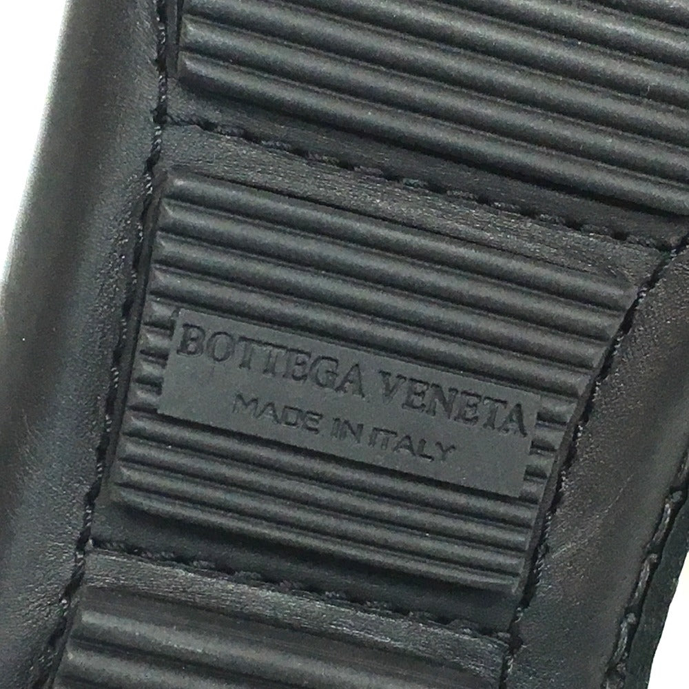 BOTTEGAVENETA Leather shoes 428434 leather black Flat shoes mens 39 Used Authentic
