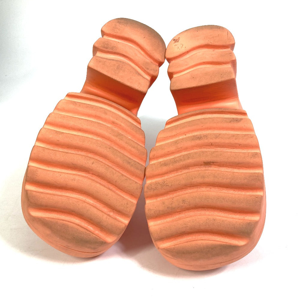 BOTTEGAVENETA Sandals 667153 rubber Orange RUBBER FLASH Plat form Women 39 Used Authentic