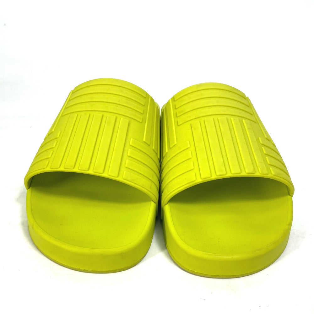 BOTTEGAVENETA Sandals 690105 rubber green shoes Slide sandals mens 40 Used Authentic