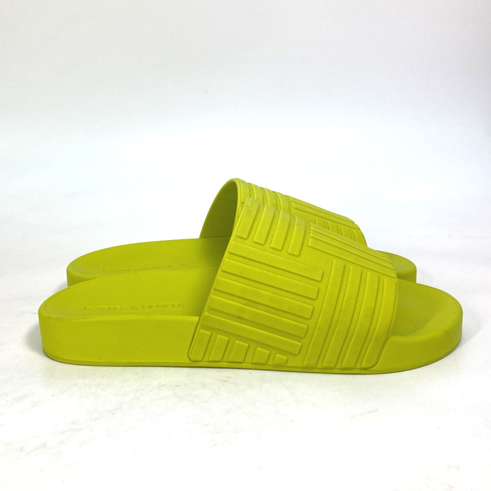 BOTTEGAVENETA Sandals 690105 rubber green shoes Slide sandals mens 40 Used Authentic