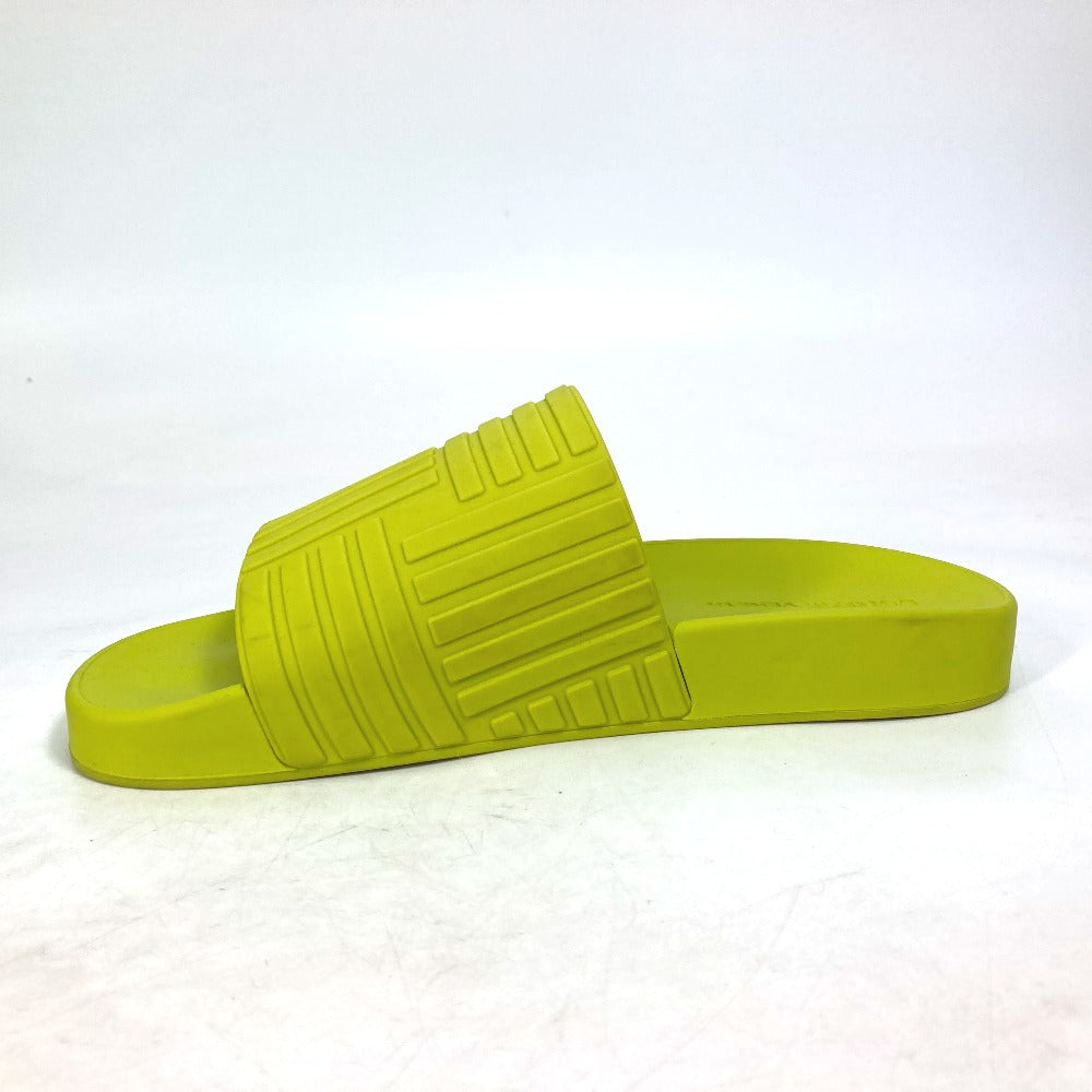 BOTTEGAVENETA Sandals 690105 rubber green shoes Slide sandals mens 40 Used Authentic