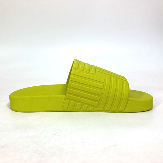 BOTTEGAVENETA Sandals 690105 rubber green shoes Slide sandals mens 40 Used Authentic