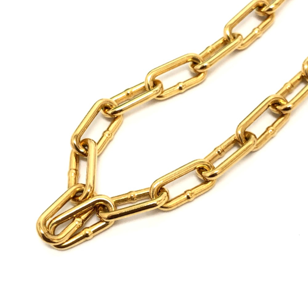 BOTTEGAVENETA Necklace SV925 Gold Metal unisex(Unisex) Used Authentic