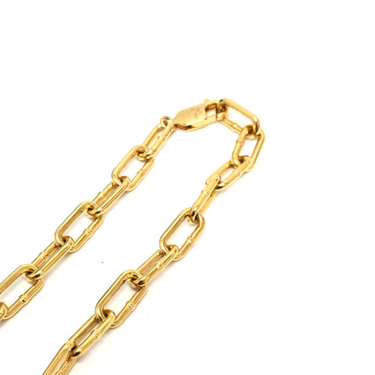 BOTTEGAVENETA Necklace SV925 Gold Metal unisex(Unisex) Used Authentic