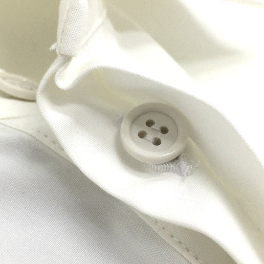BOTTEGAVENETA Short sleeve shirt 600083VKECO cotton white Wing shirt No sleeve Women 34 Used Authentic