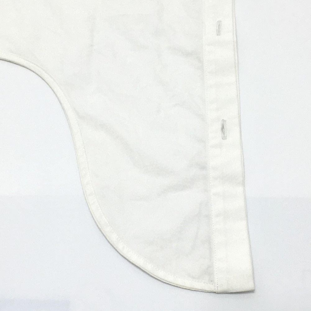 BOTTEGAVENETA Short sleeve shirt 600083VKECO cotton white Wing shirt No sleeve Women 34 Used Authentic