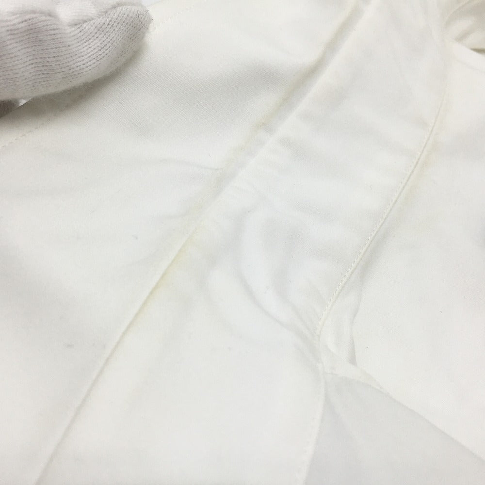BOTTEGAVENETA Short sleeve shirt 600083VKECO cotton white Wing shirt No sleeve Women 34 Used Authentic