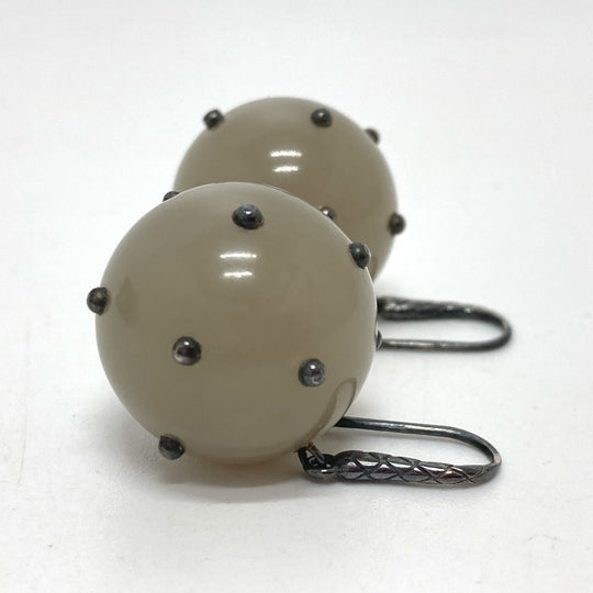 BOTTEGAVENETA Pierce plastic gray INTRECCIATO BALL