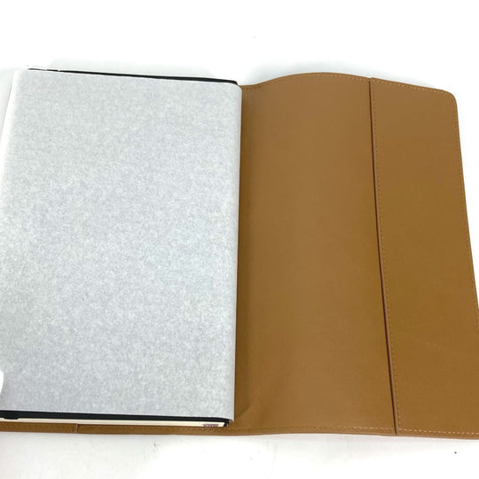 BOTTEGAVENETA Note cover 782665 leather Brown Stationery INTRECCIATO mens Used Authentic