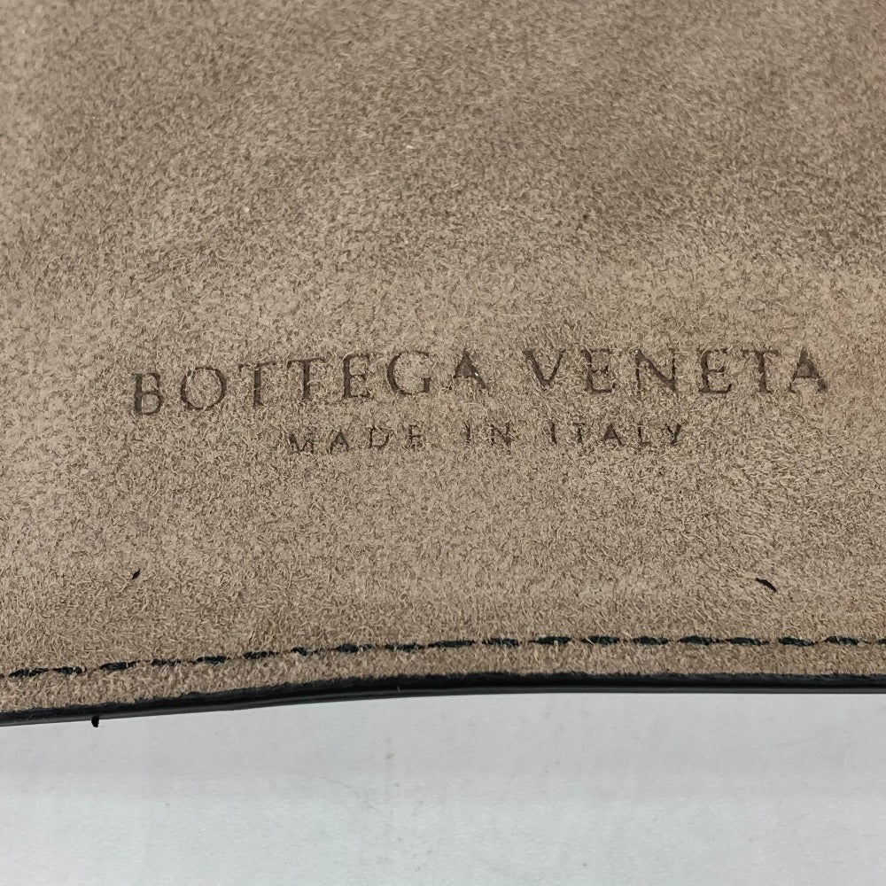 BOTTEGAVENETA Note cover leather black Memo pad Stationery INTRECCIATO mens Used Authentic