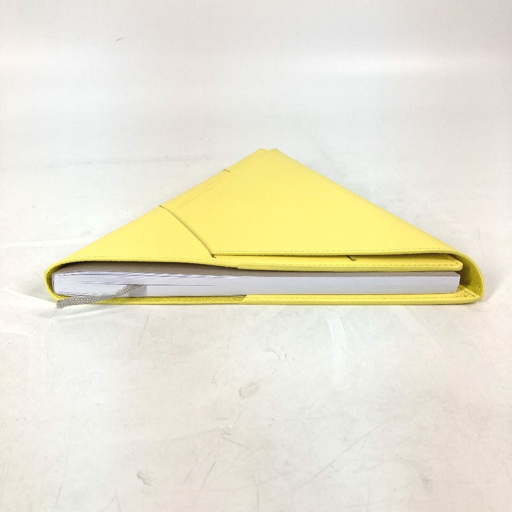 BOTTEGAVENETA Note cover leather yellow Triangle triangle mens Used Authentic