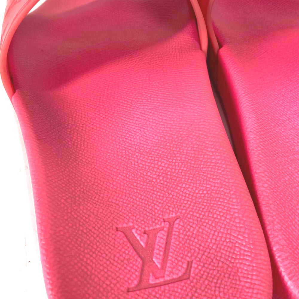 LOUIS VUITTON Sandals rubber pink waterfront line Monogram 8