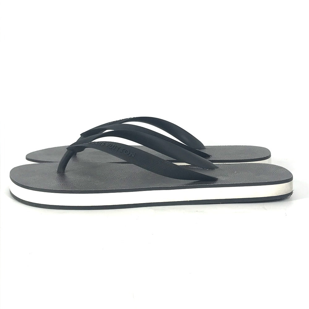 LOUIS VUITTON Sandals rubber Brown Monogram Beach sandal 8