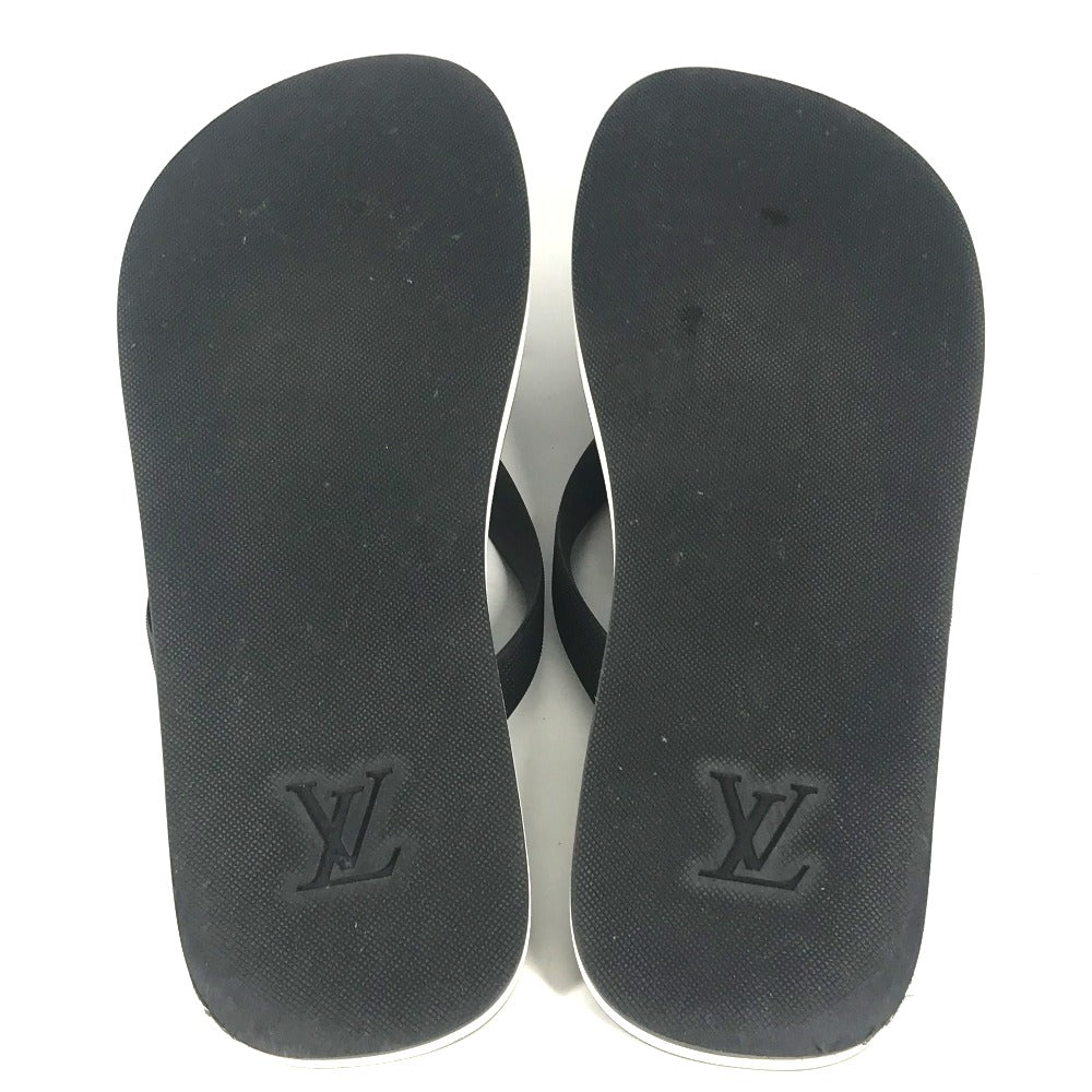 LOUIS VUITTON Sandals rubber Brown Monogram Beach sandal 8