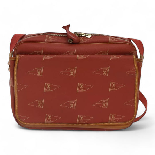 Louis Vuitton Cup Calvi Vintage Red Shoulder Bag Aboganie