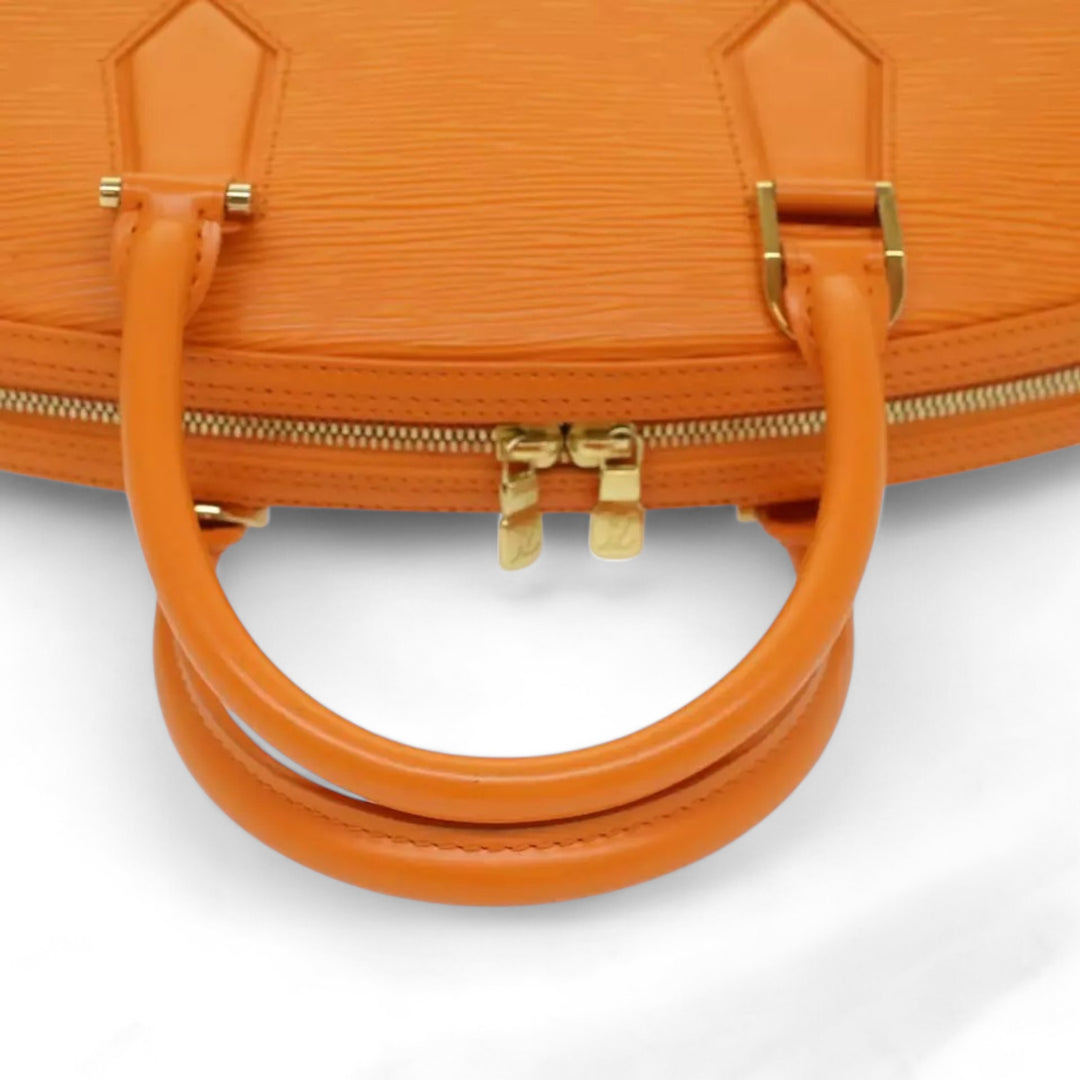 Louis Vuitton Epi Jasmine Handbag 2way Orange Mandarin Women's Bag