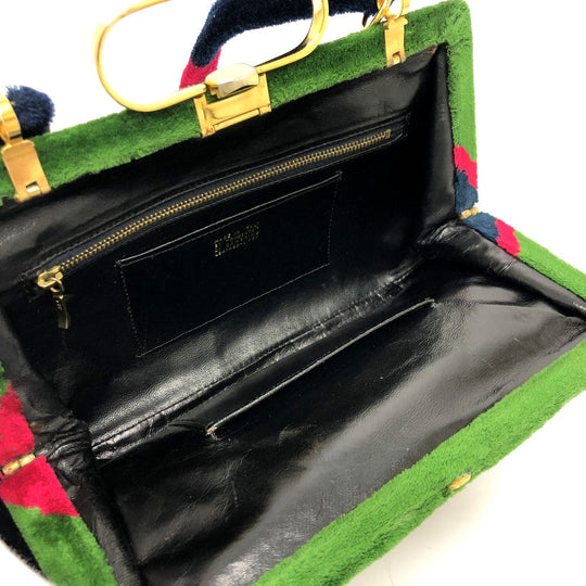 Roberta di Camerino Handbag Velor multicolor