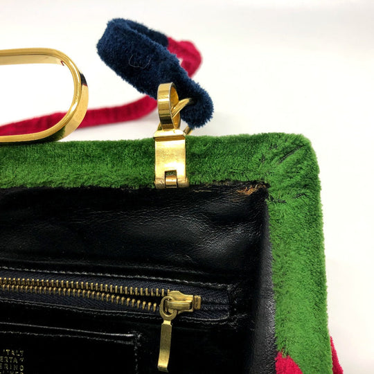 Roberta di Camerino Handbag Velor multicolor