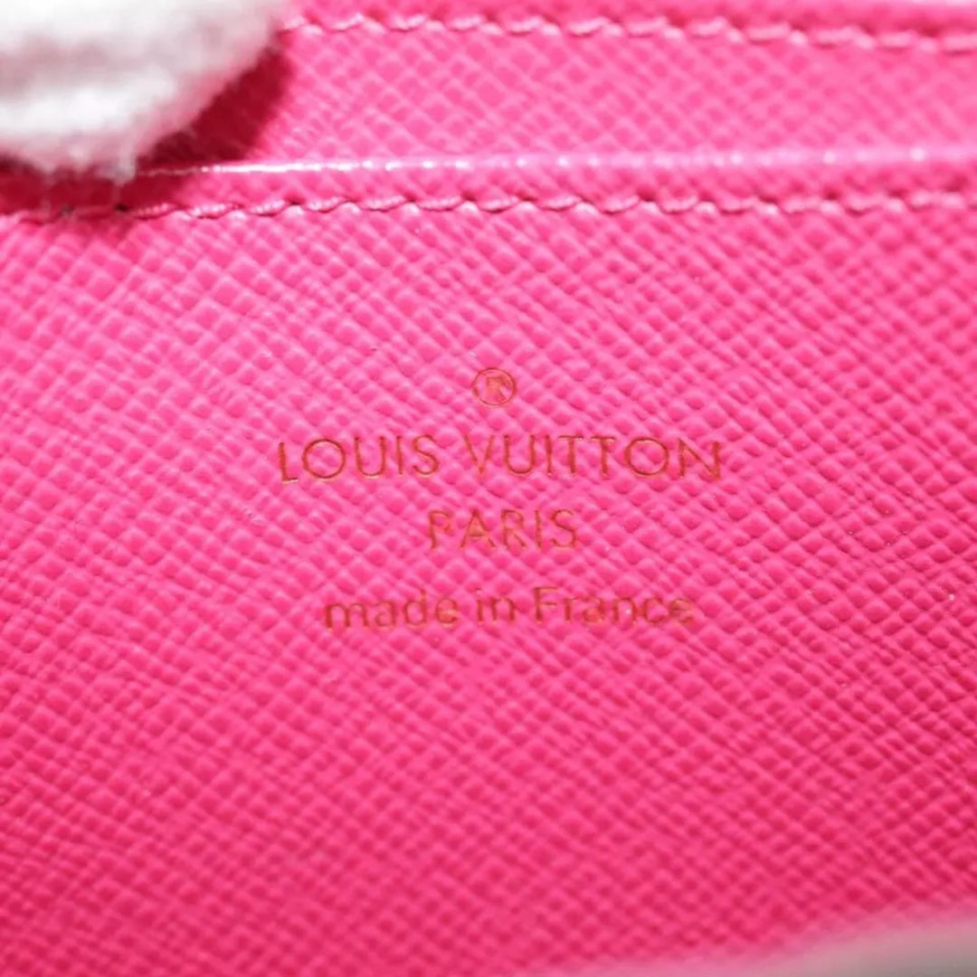 Louis Vuitton Monogram Zippy Coin Purse Multicolor Black Women's Canvas Wallet
