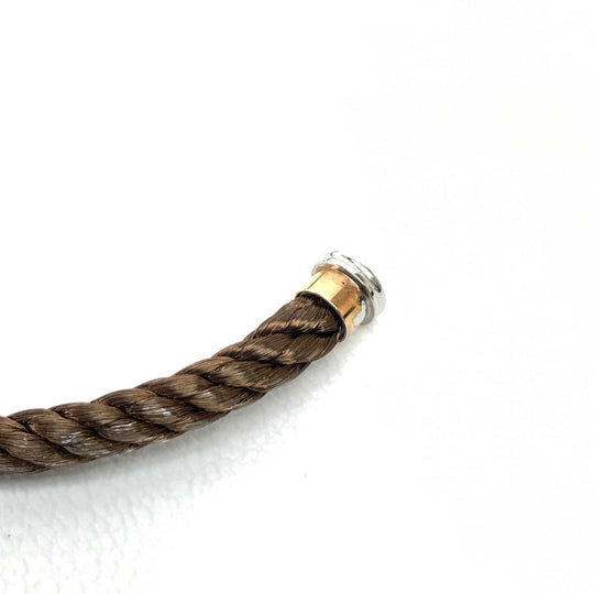 FRED bracelet Stainless Steel Brown Bracelet Cord Force 10 accessories unisex(Unisex) 15 Used Authentic