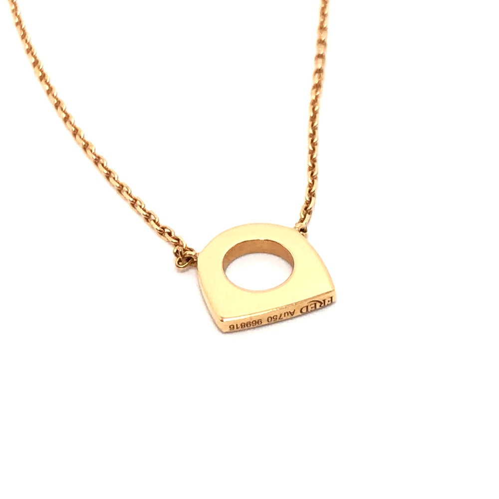 FRED Necklace 18K Pink Gold gold 18K Pink Gold Success Necklace Women Used Authentic