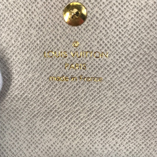 LOUIS VUITTON Trifold wallet M95396 Monogram canvas Brown Monogram Dantiel Portefeuille Elise Women Used Authentic