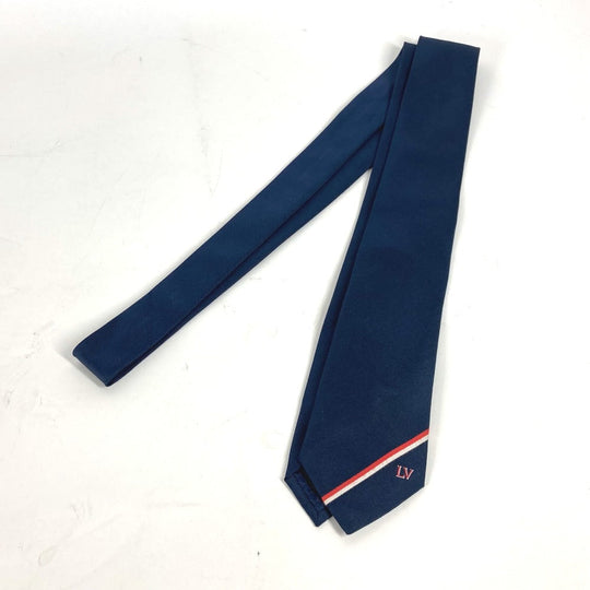 LOUIS VUITTON handkerchief M70220 Silk, Cotton Navy Accessories Pochette LV Ruban mens Used Authentic