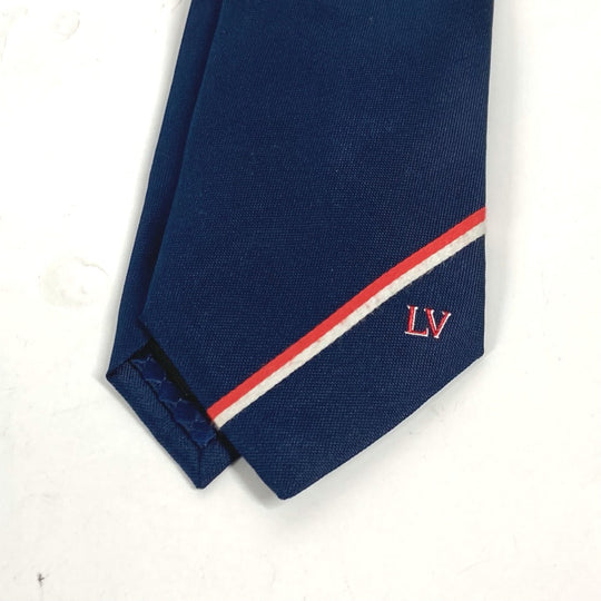 LOUIS VUITTON handkerchief M70220 Silk, Cotton Navy Accessories Pochette LV Ruban mens Used Authentic