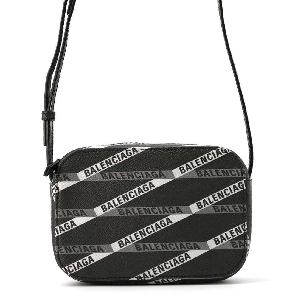 Balenciaga Everyday Camera Bag Leather Black Gray Preloved