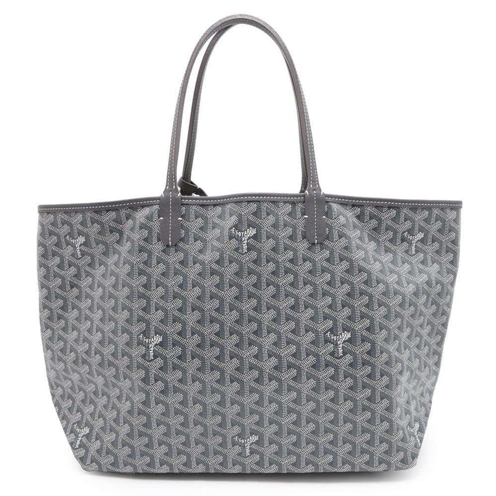GOYARD Saint Louis PVC Gray Tote Bag Preloved