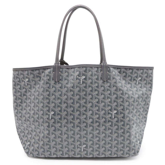 GOYARD Saint Louis PVC Gray Tote Bag Preloved