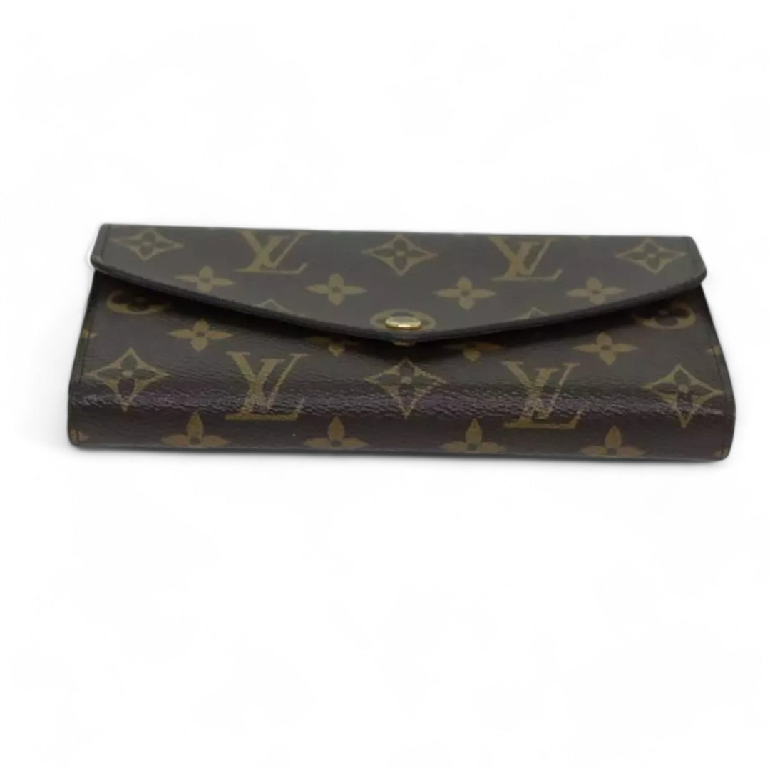 Louis Vuitton Monogram Sarah Wallet Rose Ballerine Long Pink Women