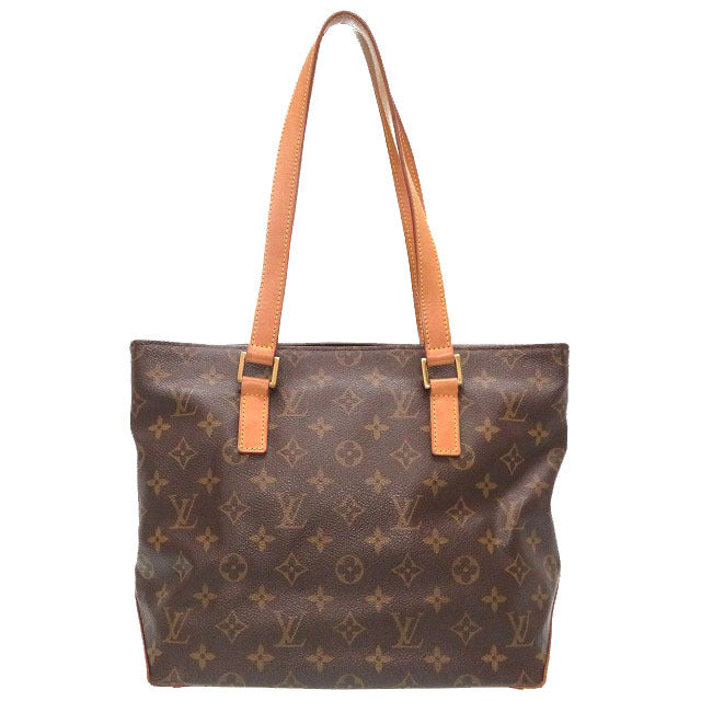 LOUIS VUITTON Tote Bag M51148 Monogram canvas Brown Monogram Cabas Piano Women Used Authentic