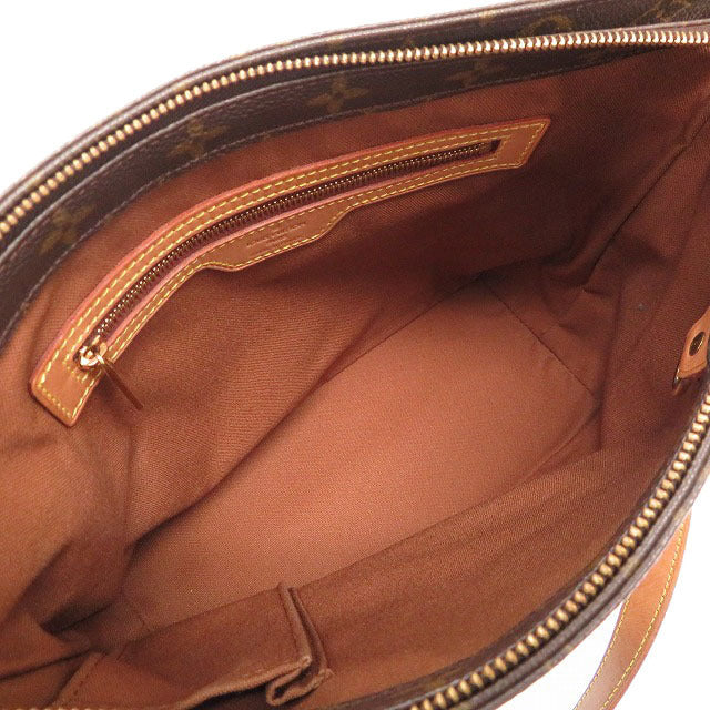 LOUIS VUITTON Tote Bag M51148 Monogram canvas Brown Monogram Cabas Piano Women Used Authentic
